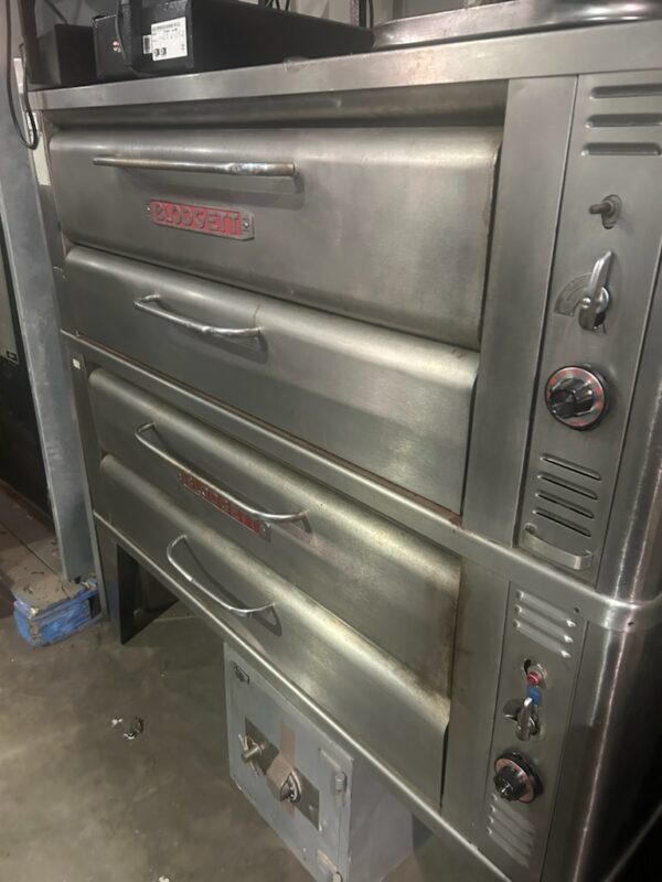Used Blodgett Gas Double Stack Oven M#961 - Image 2