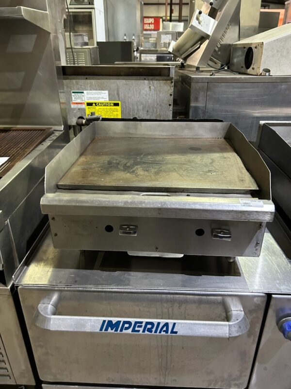 Used Imperial 24" Gas Griddle - Image 2