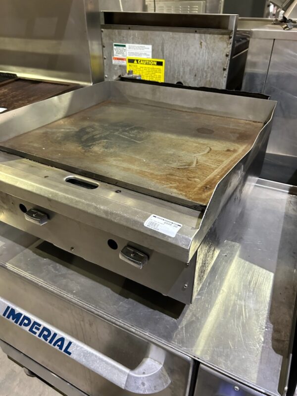 Used Imperial 24" Gas Griddle - Image 3