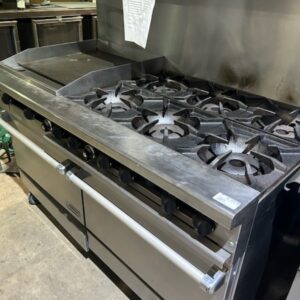 Used Therma-Teck Gas 60" Combo Range M#S60-24G-6-2N