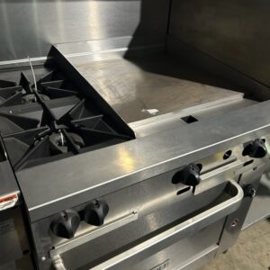 Used Wolf Gas Griddle/Oven Combo Range